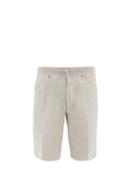 Matchesfashion.com 120% Lino - Drawstring Linen Shorts - Mens - Grey