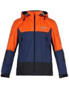Matchesfashion.com Junya Watanabe - Reflective Trimmed Nylon Jacket - Mens - Navy