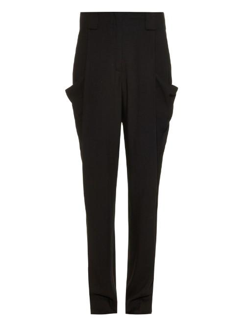 L'agence High-waist Lightweight Twill Trousers