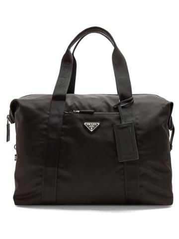 Prada Top-handle Nylon Weekend Bag