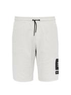 Matchesfashion.com Peak Performance - Logo Patch Cotton Blend Shorts - Mens - Grey