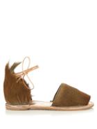 Brother Vellies Congo Wraparound-ankle Sandals