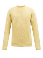 Howlin' - Shaggy Bear Wool Sweater - Mens - Yellow