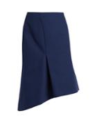 Balenciaga Asymmetric Cotton Skirt