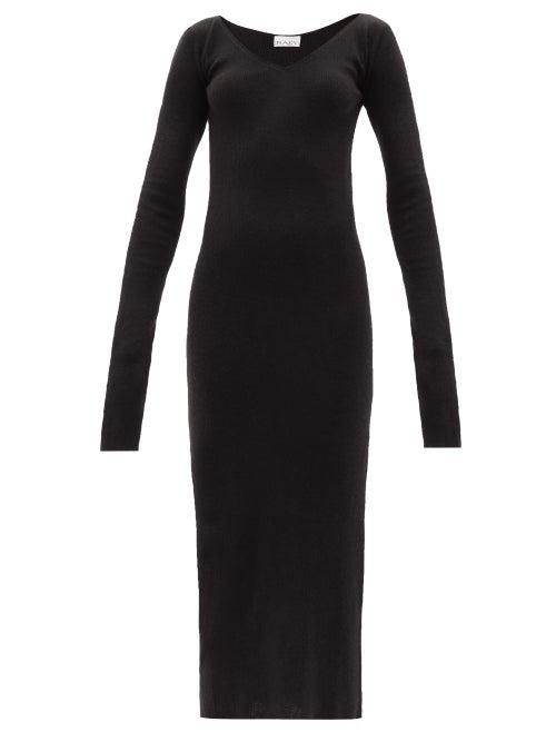 Raey - Responsible Cashmere Dress - Womens - Black
