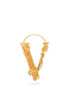 Matchesfashion.com Versace - Virtus Earring - Womens - Gold