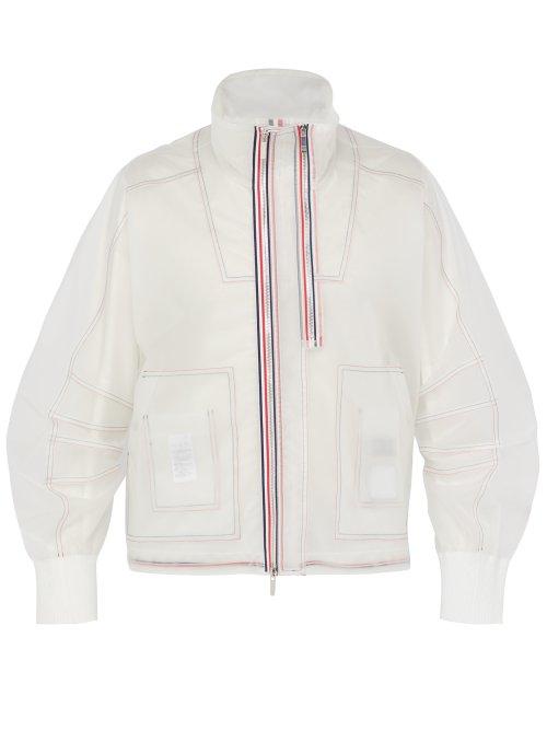 Matchesfashion.com Thom Browne - Pu Rain Jacket - Mens - White