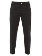 5 Moncler Craig Green - Logo-tab Cotton-blend Twill Straight-leg Trousers - Mens - Black
