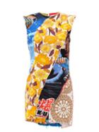 Matchesfashion.com Rave Review - Teddy Patchwork Upcycled Cotton-terry Mini Dress - Womens - Multi