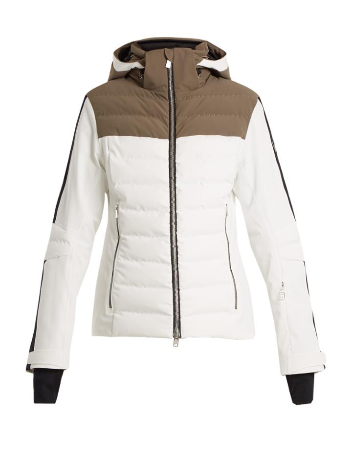 Toni Sailer Agatha Detachable-hood Quilted Snow Jacket