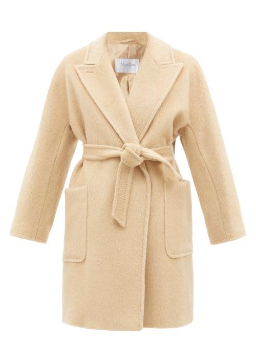 Ladies Rtw Max Mara - Crine Coat - Womens - Beige