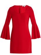 Elizabeth And James Phillipa Scoop-neck Stretch-cady Dress