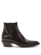 Matchesfashion.com Saint Laurent - Dakota Leather Chelsea Boots - Mens - Black