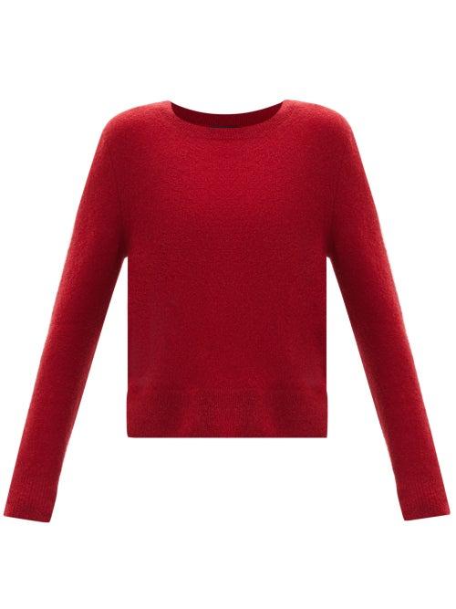 Matchesfashion.com A.p.c. - Amalia Wool-blend Sweater - Womens - Red