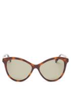 Ladies Accessories Saint Laurent - Cat-eye Tortoiseshell-acetate Sunglasses - Womens - Brown Multi