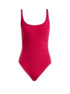 Matchesfashion.com Eres - Asia Scoop Back Swimsuit - Womens - Pink