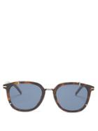 Matchesfashion.com Dior Homme Sunglasses - Blacktie272s Acetate And Metal Sunglasses - Mens - Dark Brown