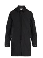 Matchesfashion.com Stone Island - Zip Through Hooded Coat - Mens - Grey