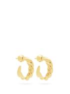 Matchesfashion.com Sophie Buhai - Rope Large 18kt Gold-vermeil Hoop Earrings - Womens - Gold
