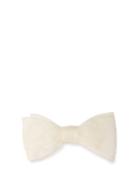 Matchesfashion.com Title Of Work - Silk Mesh Bow Tie - Mens - White