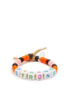 Matchesfashion.com Lauren Rubinski - Strong Beaded Bracelet - Womens - Pink Multi