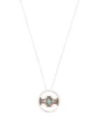 Matchesfashion.com Dineh - Cedar Turquoise & Sterling Silver Disc Necklace - Mens - Silver