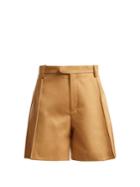Chloé High-waisted Cotton Shorts