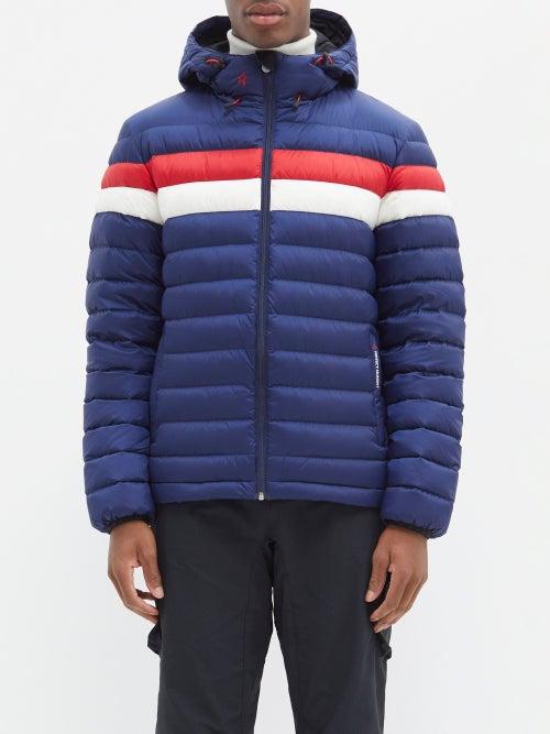 Perfect Moment Ski - Pirtuk Hooded Down Ski Jacket - Mens - Navy