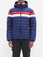 Perfect Moment Ski - Pirtuk Hooded Down Ski Jacket - Mens - Navy