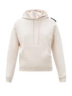 Matchesfashion.com Balenciaga - Logo-tab Cotton-jersey Hooded Sweatshirt - Womens - Light Pink