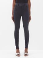 Balenciaga - Zip-cuff Stretch-jersey Leggings - Womens - Black