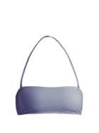 Matchesfashion.com Solid & Striped - The Alexa Bandeau Bikini Top - Womens - Light Blue