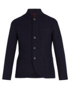 Harris Wharf London Stand-collar Virgin-wool Jacket