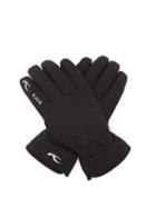 Matchesfashion.com Kjus - Formula Leather-trimmed Ski Gloves - Mens - Black