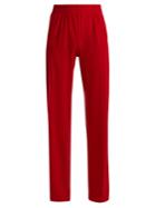 Norma Kamali Wide-leg Side-stripe Track Pants