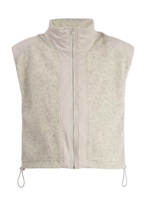 Matchesfashion.com Gmbh - Mathis Technical Contrast Paneled Wool Blend Gilet - Mens - Grey