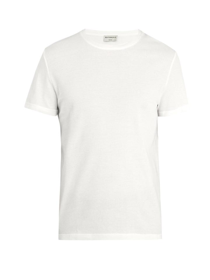 Éditions M.r Basic Waffle Cotton T-shirt