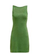 Matchesfashion.com Missoni - Sleeveless Lam Mini Dress - Womens - Green