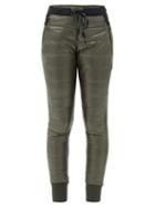 Matchesfashion.com Holden - Hybrid Quilted Down Thermal Trousers - Womens - Dark Green
