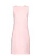 Matchesfashion.com Dolce & Gabbana - Round Neck Sleeveless Dress - Womens - Pink