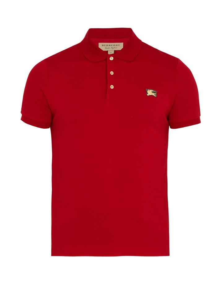 Burberry Talsworth Cotton-piqu Polo Shirt