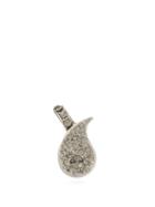 Matchesfashion.com Etro - Crystal Embellished Paisley Ear Cuff - Womens - Silver