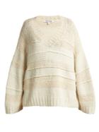 Elizabeth And James Torry V-neck Cashmere-blend Sweater