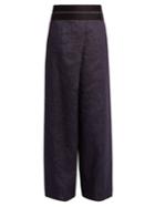 Amanda Wakeley Echo Wide-leg Denim Trousers