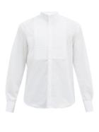 Matchesfashion.com Bourrienne Paris X - Comdien Square-bib Cotton-poplin Shirt - Mens - White