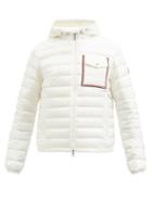 Moncler - Lihou Patch Pocket Quilted Down Jacket - Mens - White