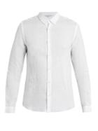 Orlebar Brown Morton Point-collar Linen Shirt