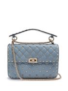 Valentino Rockstud Spike Quilted-leather Cross-body Bag