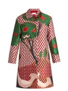 Redvalentino Fantasy Landscape-jacquard Coat