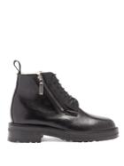Saint Laurent William Shearling-lined Leather Ankle Boots